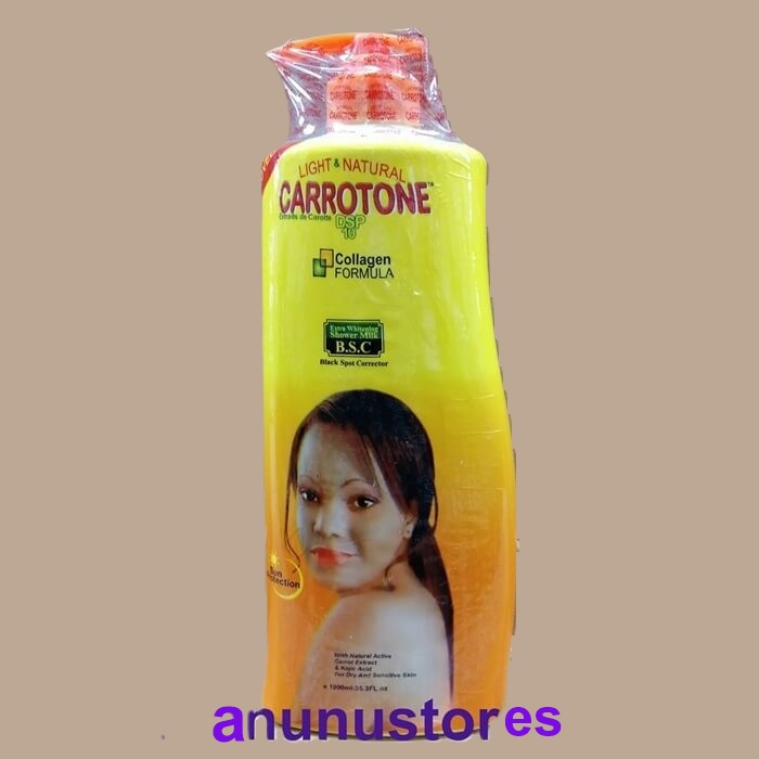 Carrotone Collagen Formula Extra Whitening Shower Milk - 1000ml